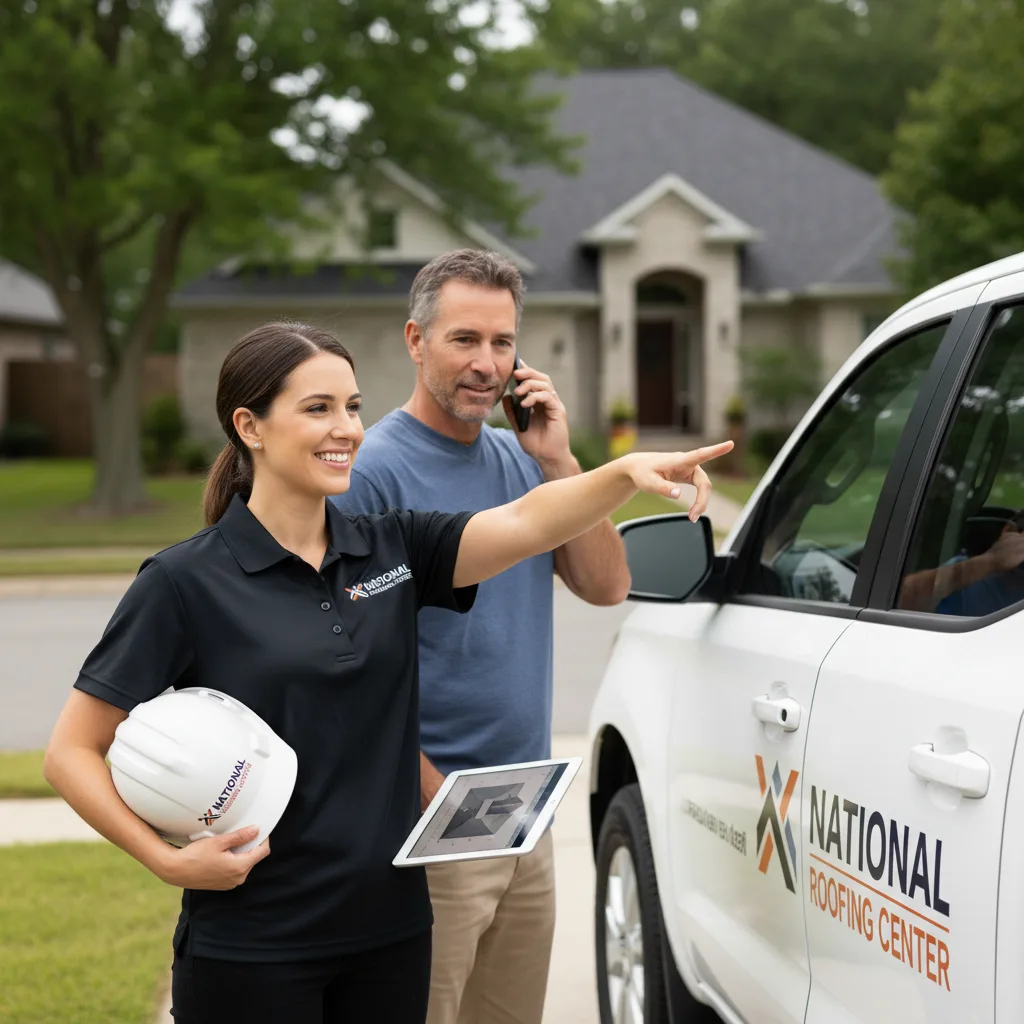 National Roofing Center customer support in Little Elm
